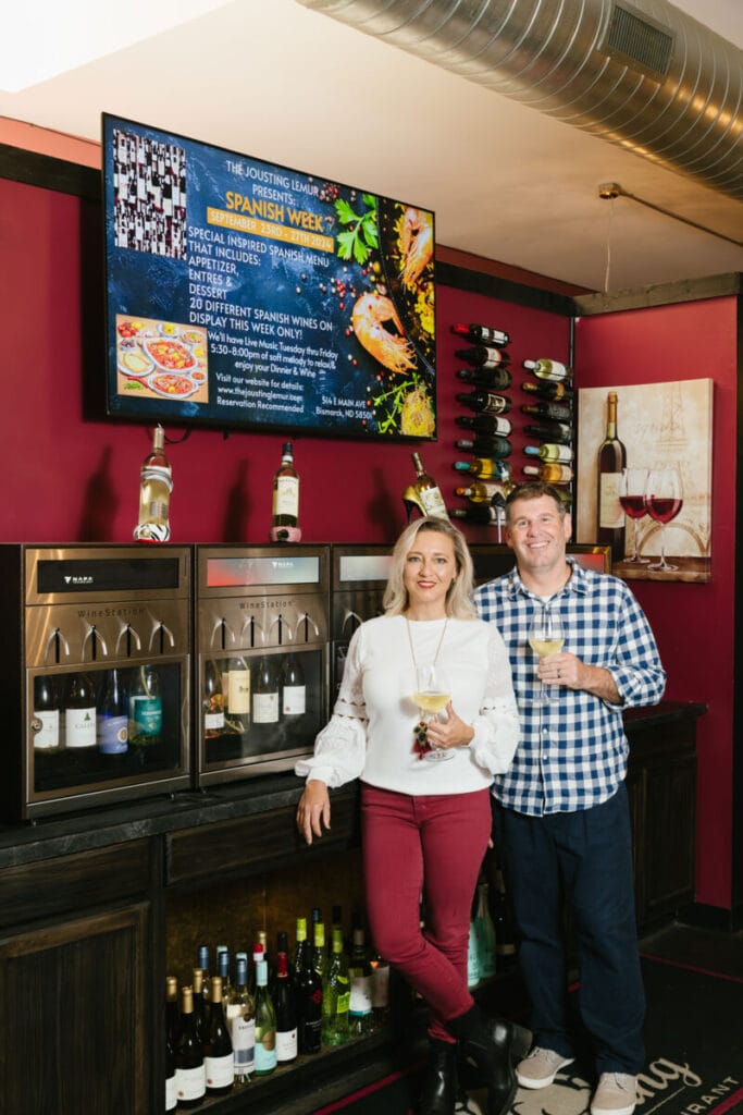 the jousting lemur wine